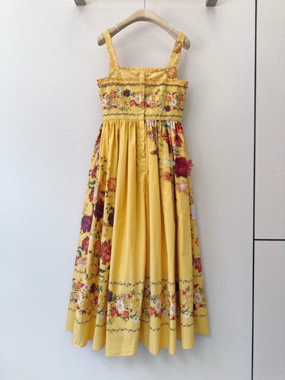 Agua by Agua Bendita Bright Yellow Floral Sundress - Picture 3 of 7